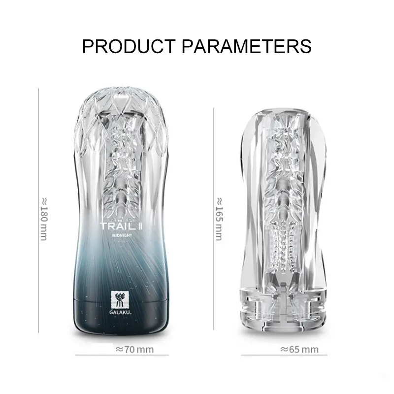 Male Masturbator Cup Soft Pussy Sex Toys Transparent Vagina Adult Endurance Exercise - Image 4