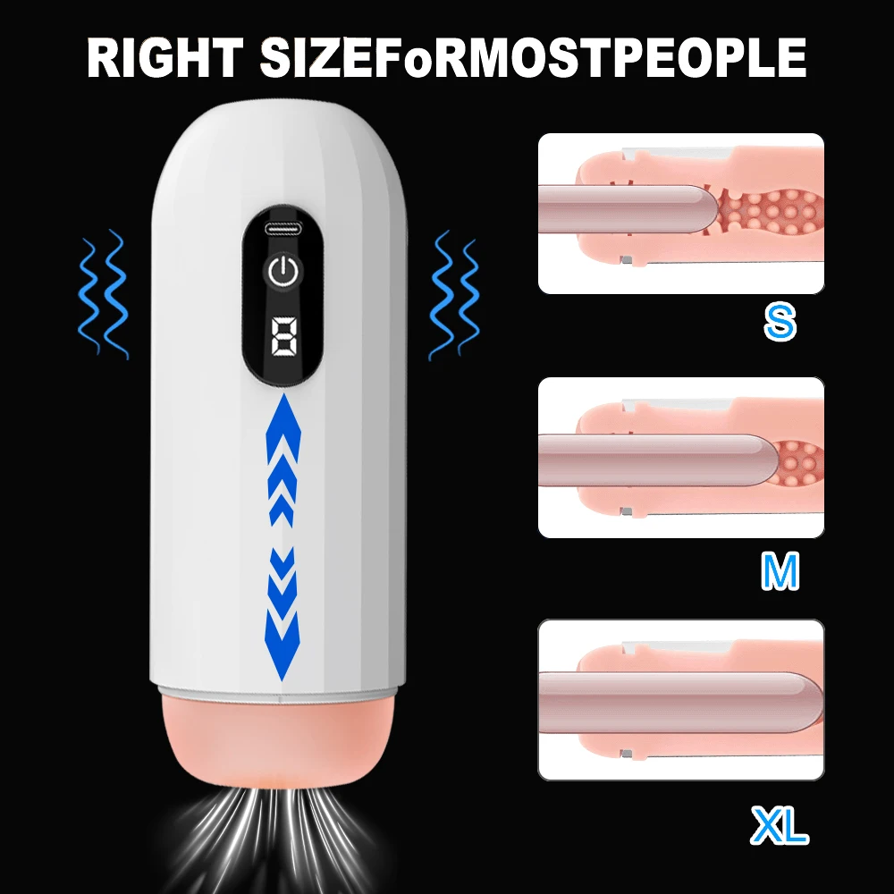 Automatic Sucking Male Masturbator Vibration Blowjob Machine Masturbation Cup Pocket - Image 2