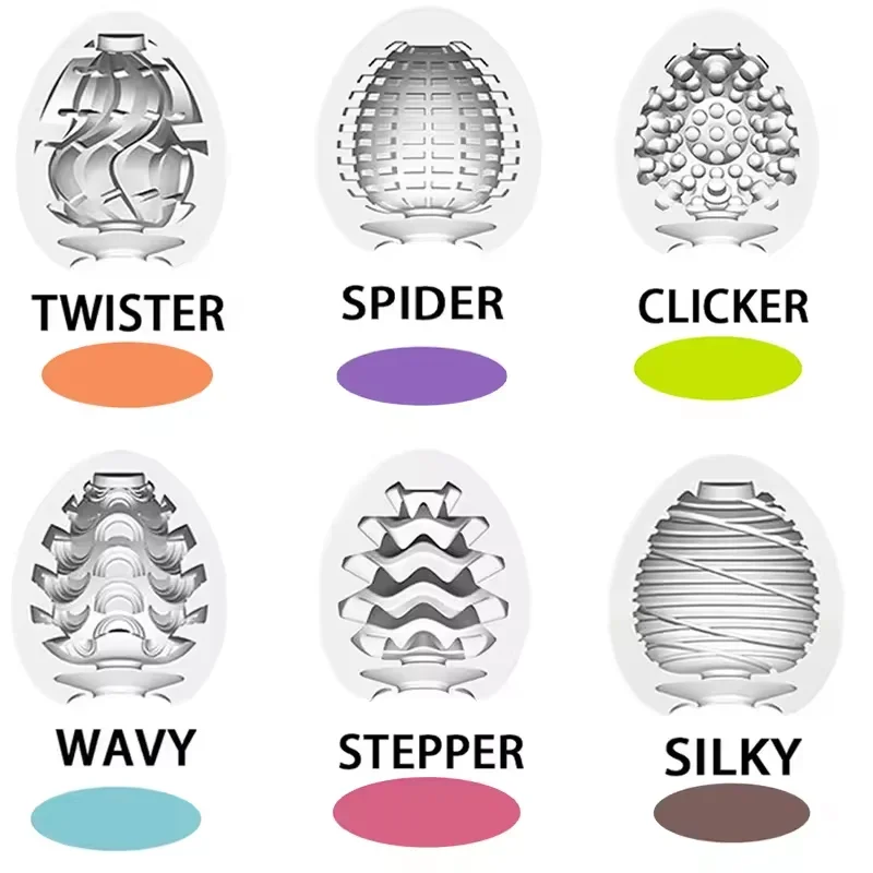 Male Masturbator Soft Pussy Egg Sex Toys Adult Toy For Men Peni Glans Endurance Massage - Image 2