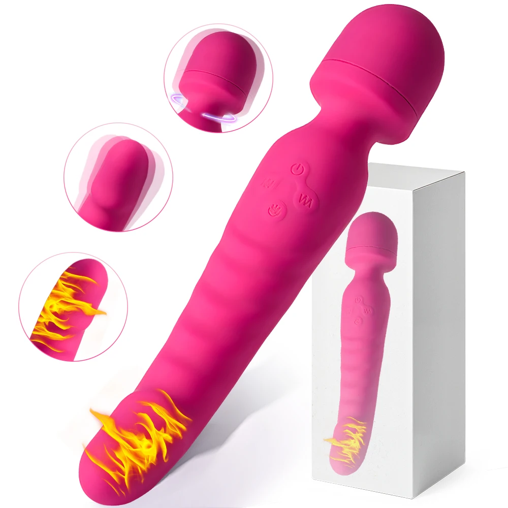 Powerful AV Magic Wand Dildo Vibrator for Women Clitoris Stimulator Erotic Toys G Spot