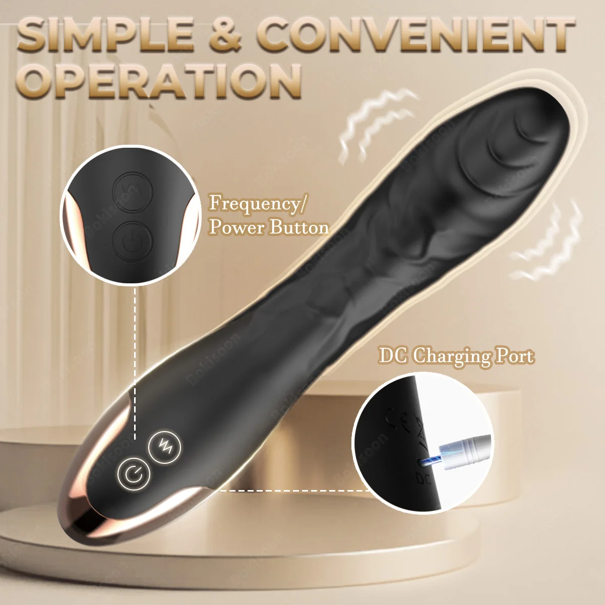 G Spot Vibrator Sex Toys Clitoris Vibrator Anal Stimulator Dildo with 10 Powerful - Image 3