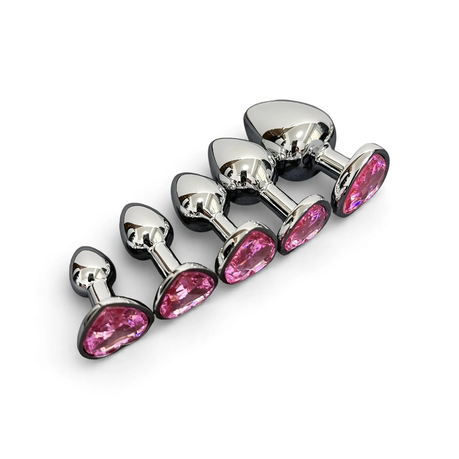 5-Piece Set Metal Anal Plugs for Beginners Anus Expander Toys for Couples Outdoors - Image 4