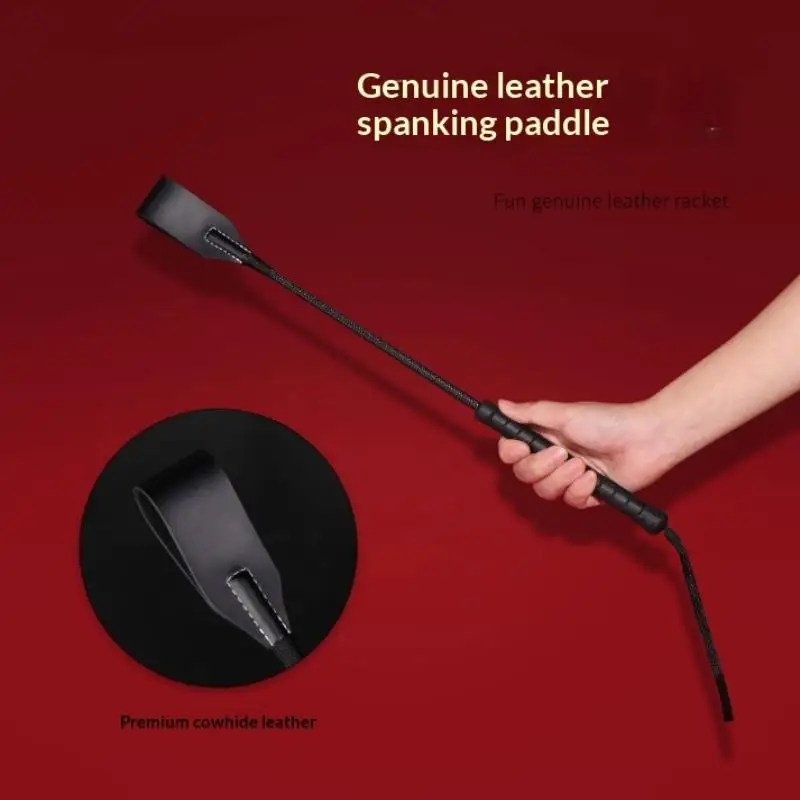 【AD】Bondage Sex Flirting Whip Sexy Couples Adult Games Spanking Paddle Leather Flogger - Image 3