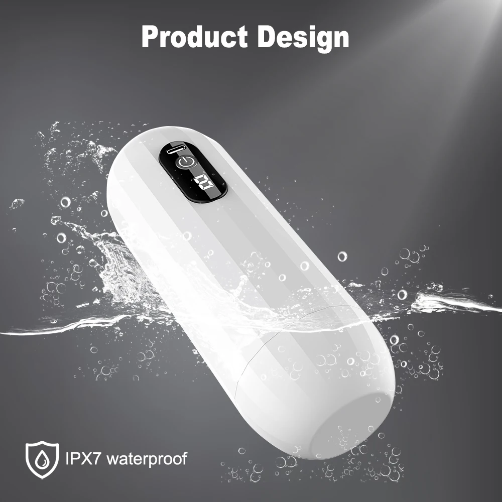 Automatic Sucking Male Masturbator Vibration Blowjob Machine Masturbation Cup Pocket - Image 5