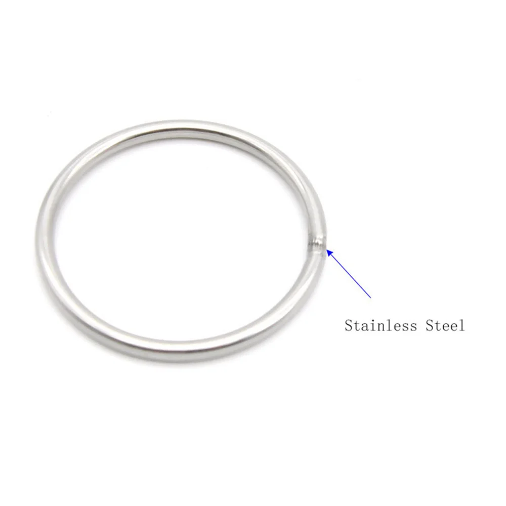 Male Penis Ring Chastity Cage Anti-off Device Elastic Band Auxiliary Belt Adjustable - Image 5