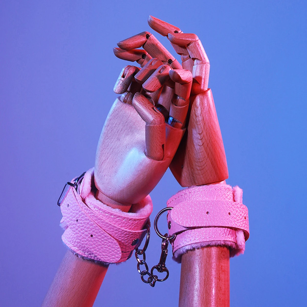 SM Handcuffs Sex Ankle Cuff BDSM Bondage Restraints Soft Plush Handcuff Adult Game 18+ - Image 6