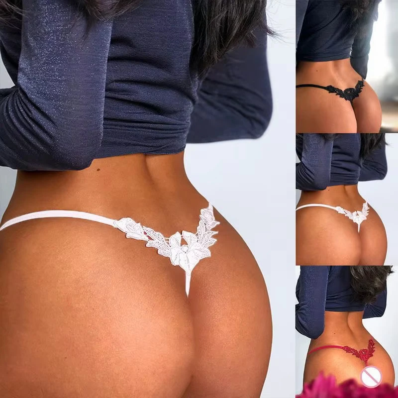 Sexy Thong Women Low Waisted Panties Cotton Crotch Comfort G String Sexy Lingerie Women - Image 6
