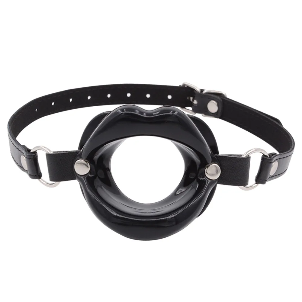 Silicone Oral Fixation Lips Ring Silicone O-Ring Open Mouth Gag for Couples Sex Toys BDSM - Image 2