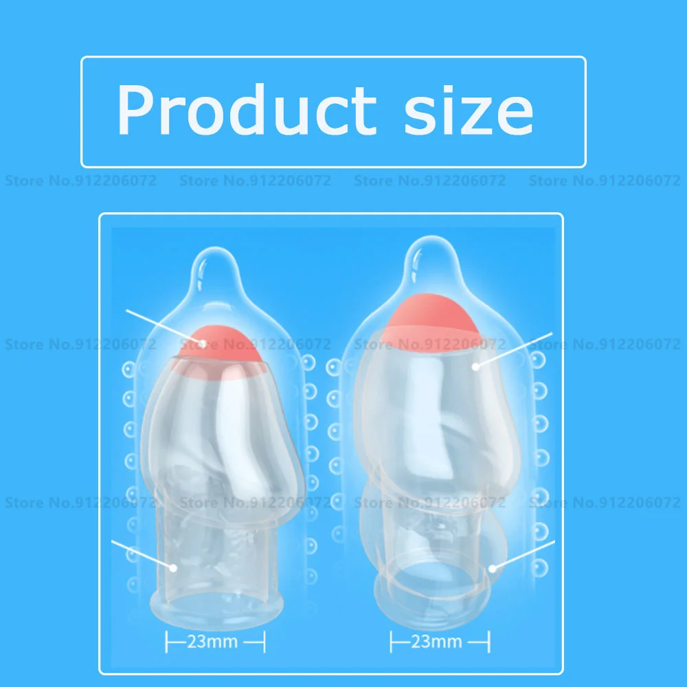 Sex Toys For Men Foreskin Cock Rings Penis Glans Exposed Sleeve Cockring Delay - Image 6