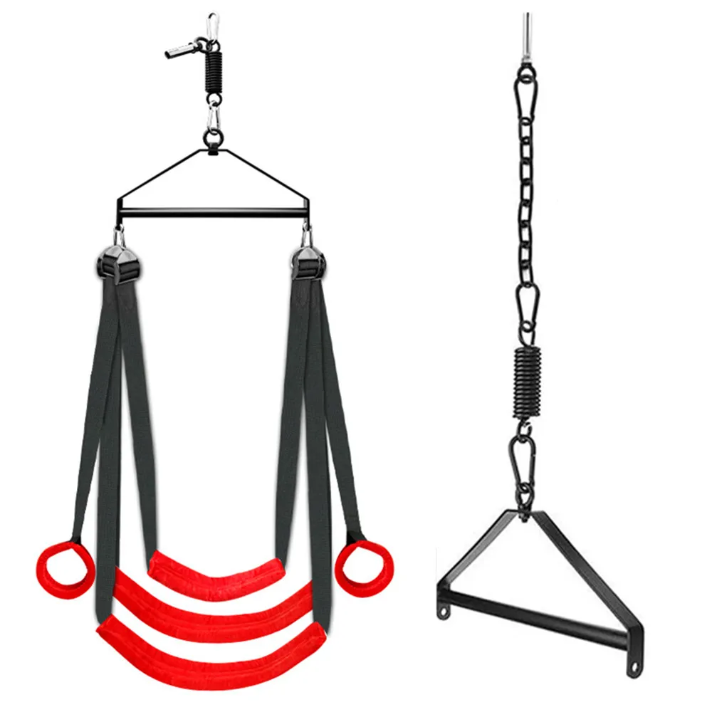 Indoor Sex Furniture Hanging Sex Swing Metal Tripod Stents Sexules Position Assistant Sex