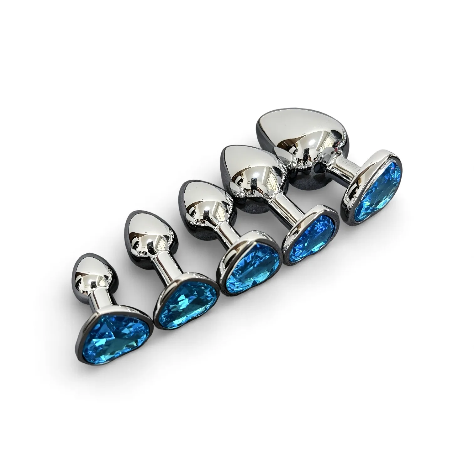 5-Piece Set Metal Anal Plugs for Beginners Anus Expander Toys for Couples Outdoors - Image 5