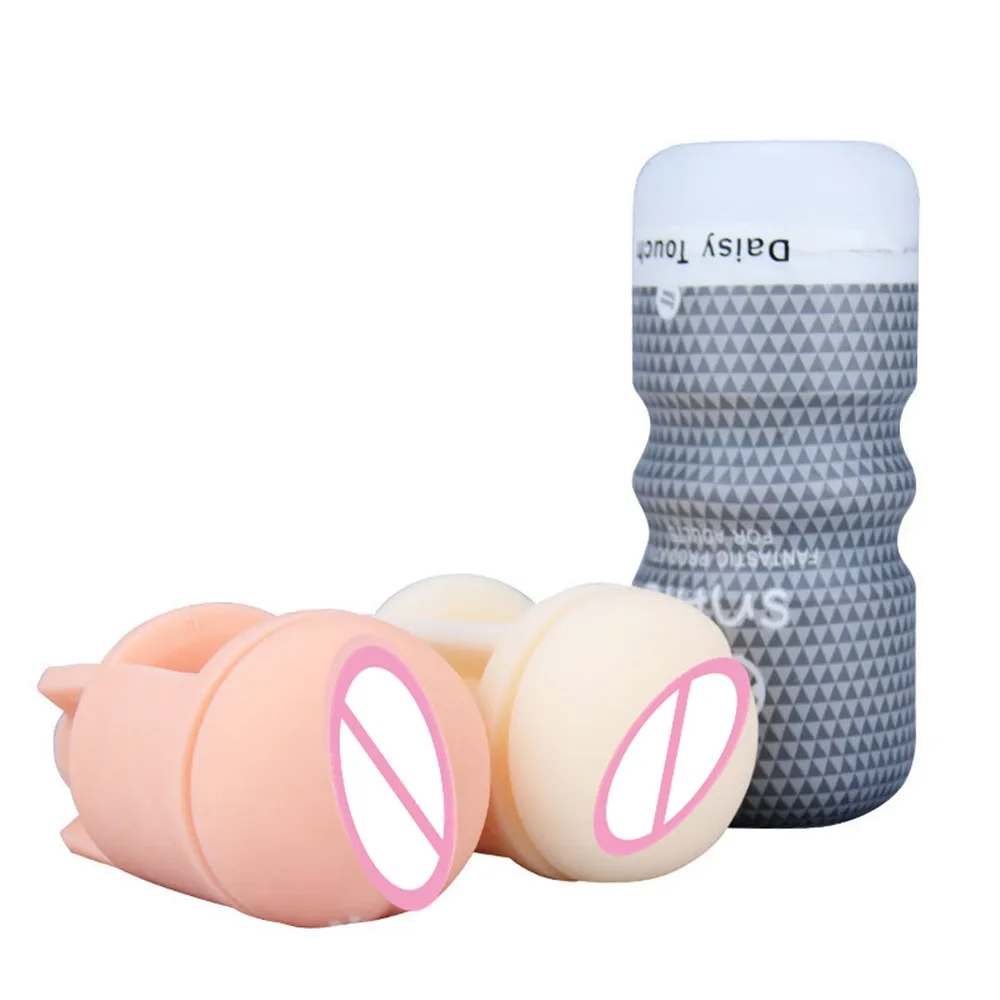 Soft Rubber Snail Climax Airplane Cup Mouth Sucking Anal Vagina Male Masturbator Manual - Image 5