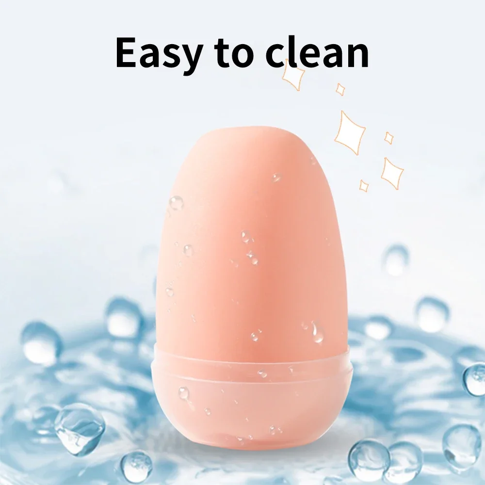 Mini Portable Masturbation Egg Cup Realistic Vagina Beginner Soft Masturbation Cup Penis - Image 5