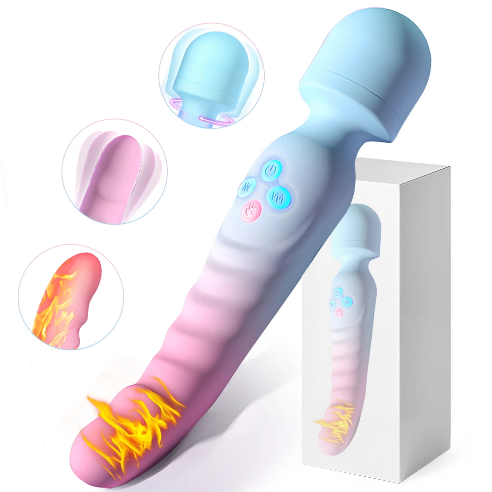 3 IN 1 Dildos G Spot Vibrator For Woman AV Machine Magic love Wand Clitoris Stimulator