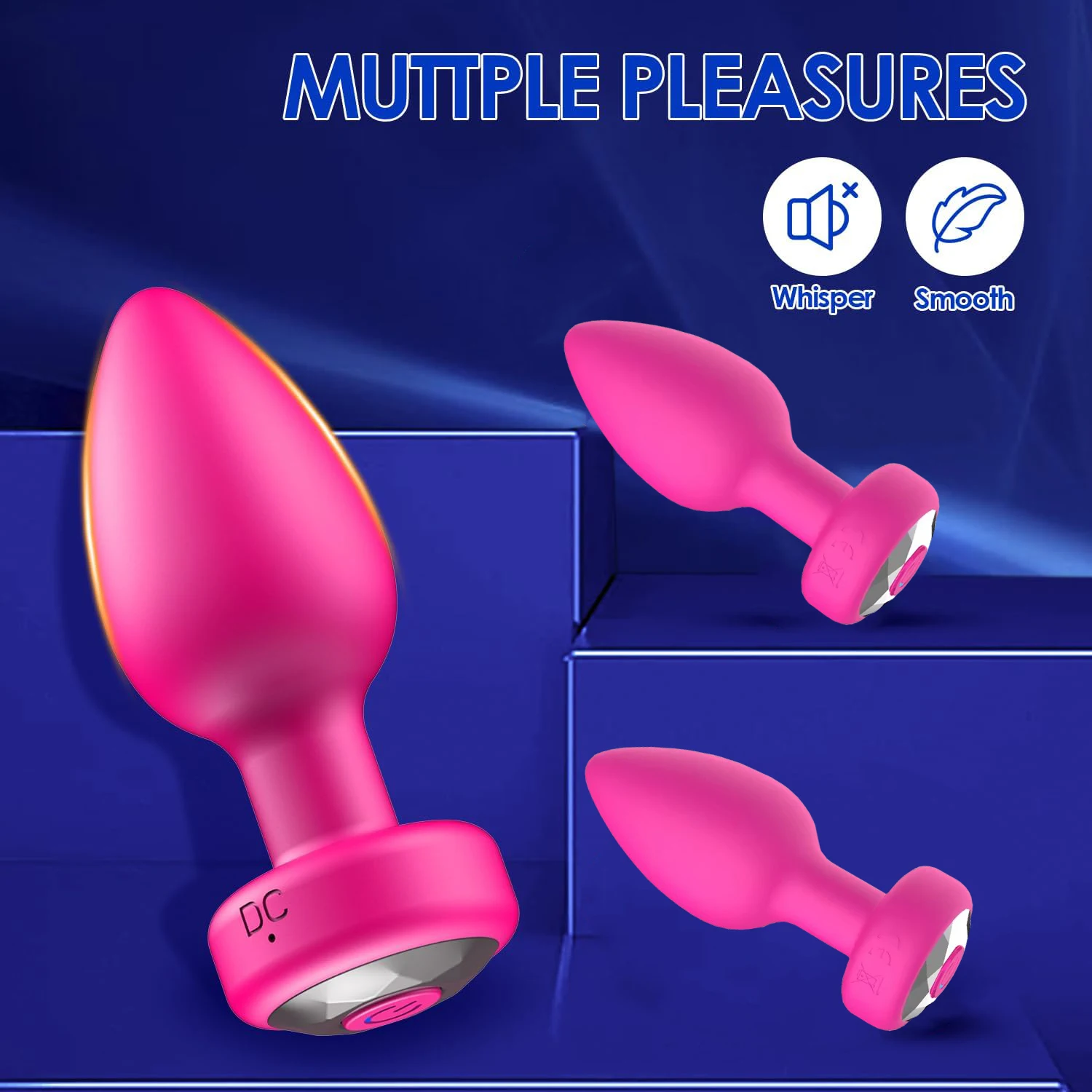 1PC Wireless Control Anal Vibrator Butt Plug Men Prostate Massager Stimulator Female - Image 4