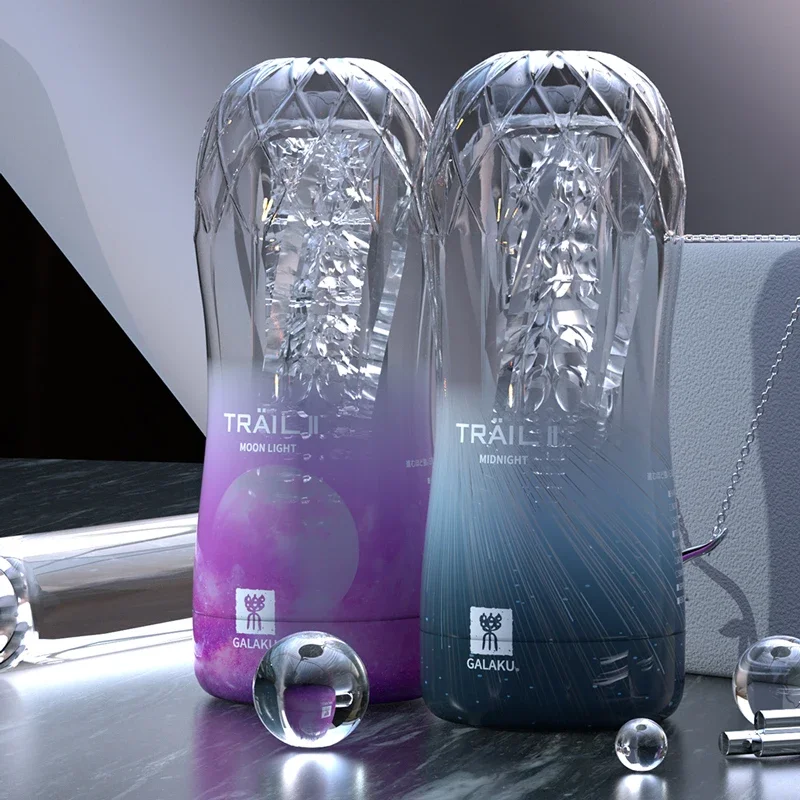 Male Masturbator Cup Soft Pussy Sex Toys Transparent Vagina Adult Endurance Exercise Sex - Image 4