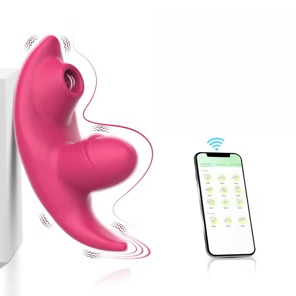 Wireless APP Control Vibrator Sucker for Women G Spot Clit Stimulator Massager Nipple - Image 6