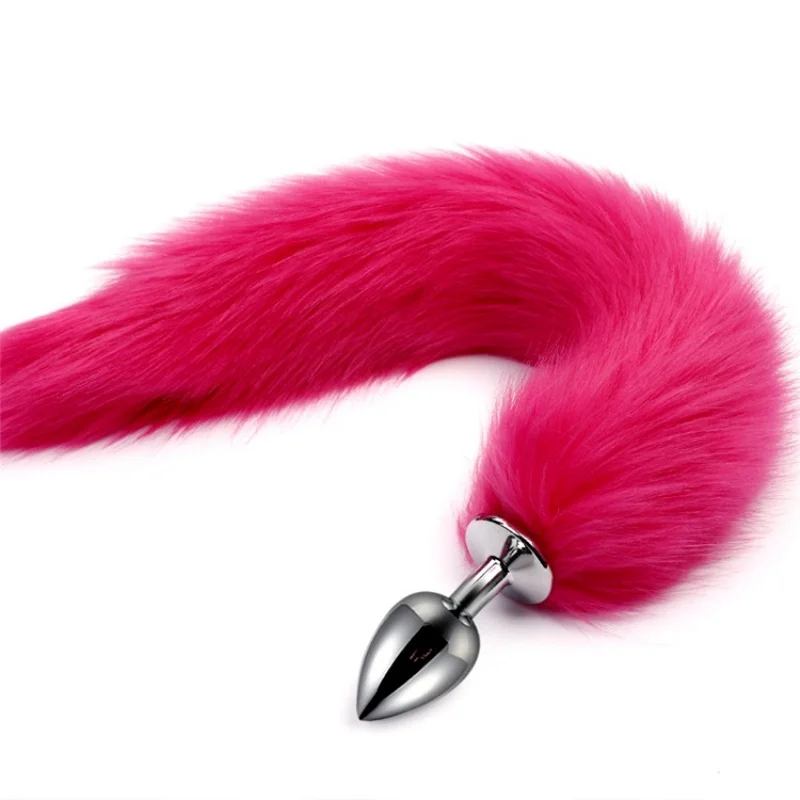 5 Sizes Metal Anal Plug Fetish Fox Ass Tail Sex Toys Erotic Products Bdsm Butt Extender - Image 4