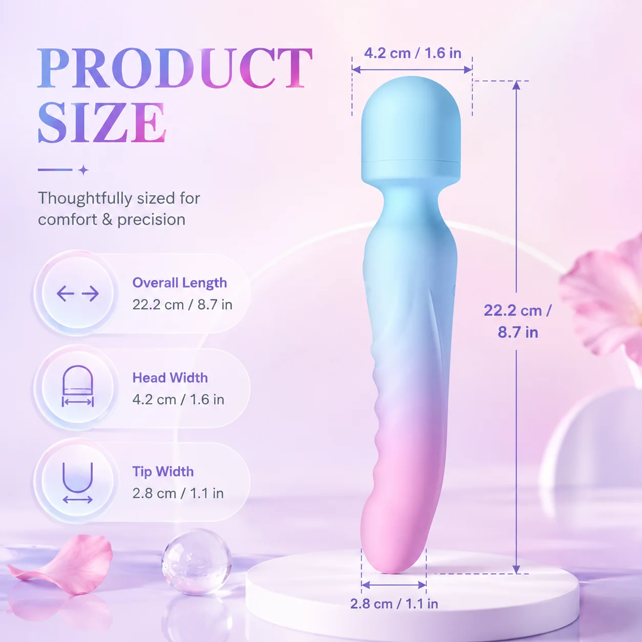 3 IN 1 Dildos G Spot Vibrator For Woman AV Machine Magic love Wand Clitoris Stimulator - Image 5