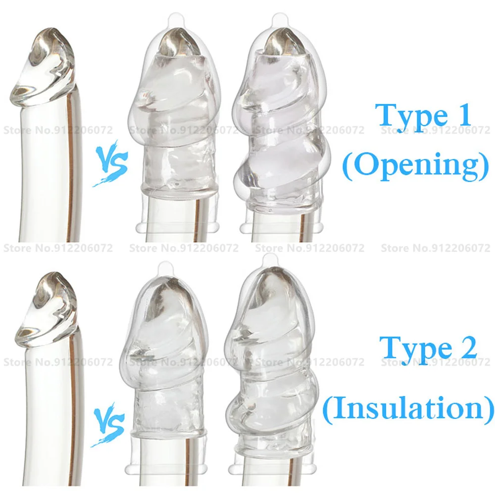 Sex Toys For Men Foreskin Cock Rings Penis Glans Exposed Sleeve Cockring Delay - Image 5