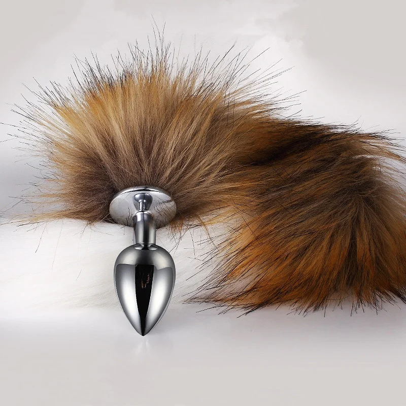 5 Sizes Metal Anal Plug Fetish Fox Ass Tail Sex Toys Erotic Products Bdsm Butt Extender - Image 2