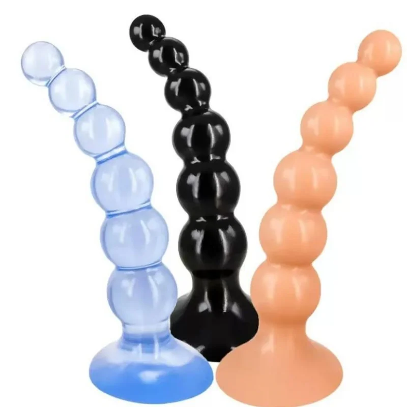5/6 Ball Anal Beads Sex Toys Soft Anal Plug Dildo with Suction Cup Female Masturbator - Image 6