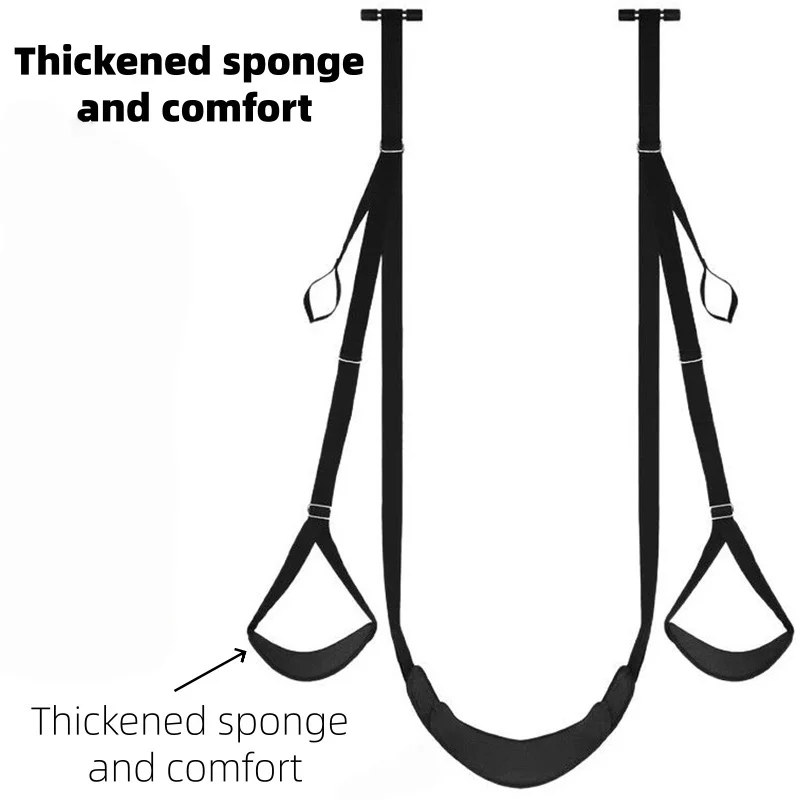 Adjustable Strap Doorway Sex Swing Chair Double Person Sexual Toy Adult Hanging Swinging - Image 2