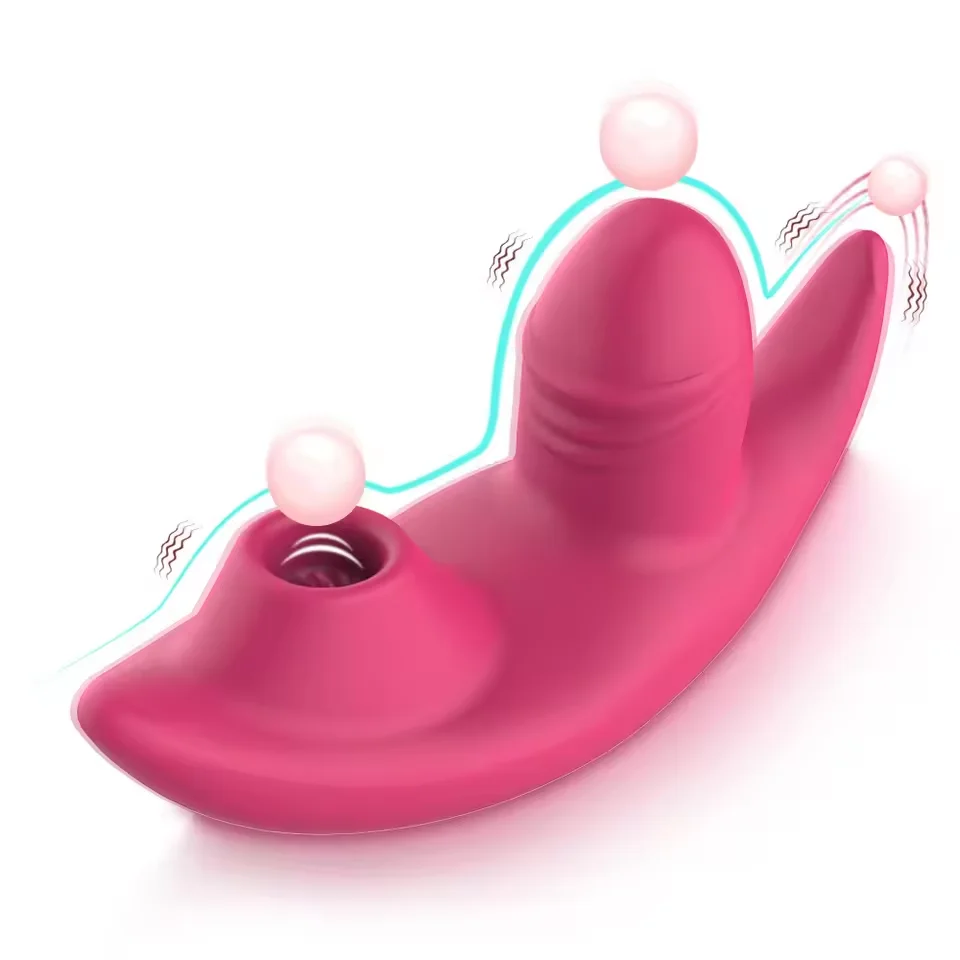 Wireless APP Control Vibrator Sucker for Women G Spot Clit Stimulator Massager Nipple